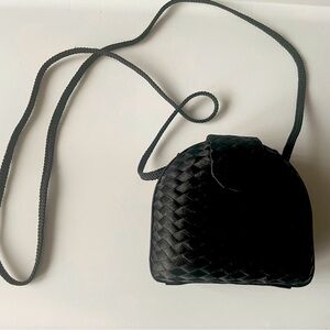 Vintage Magid Woven Hard Shell Mini Bag
